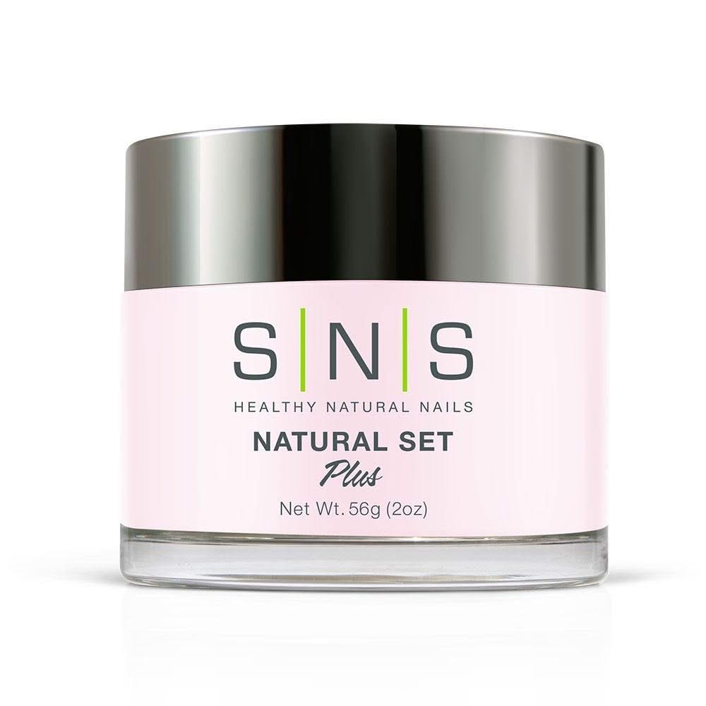 SNS Natural Set Dipping Powder Pink & White - 2 oz - DTK Nail Supply