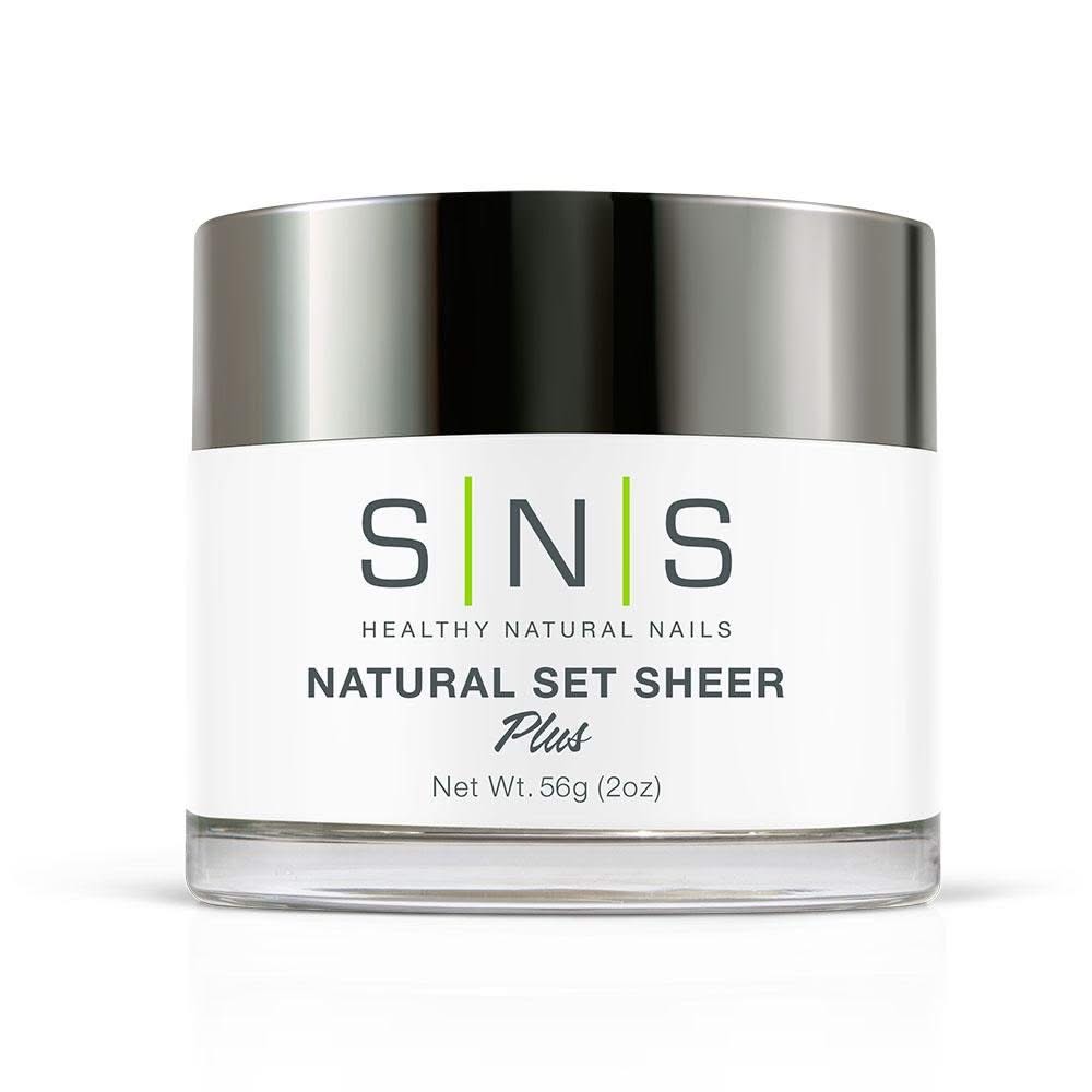 SNS Natural Set Sheer Dipping Powder Pink & White - 2 oz - DTK Nail Supply