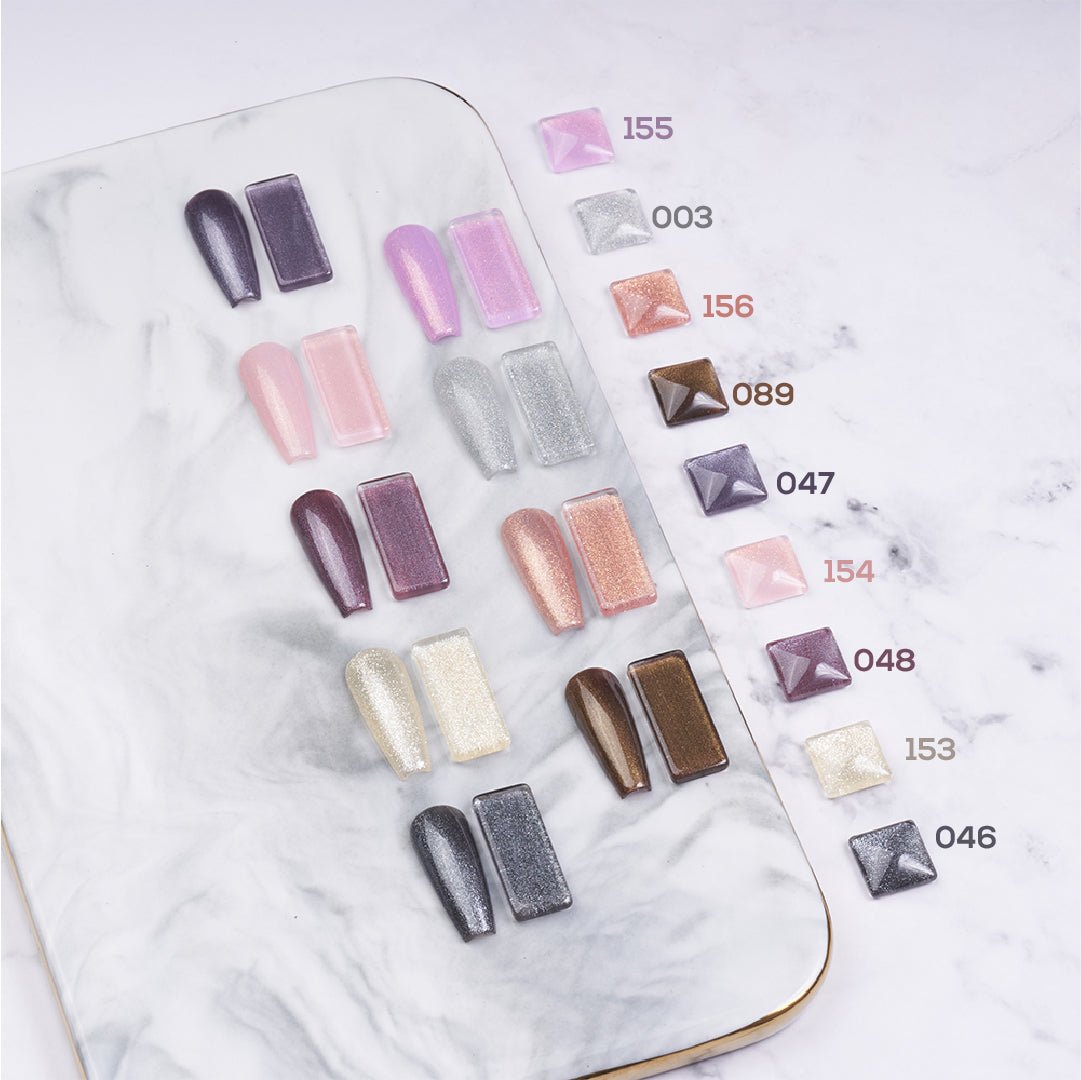 SOFT GLAM - LDS Holiday Healthy Nail Lacquer Collection: 003; 046; 047; 048; 089; 153; 154; 155; 156 - DTK Nail Supply