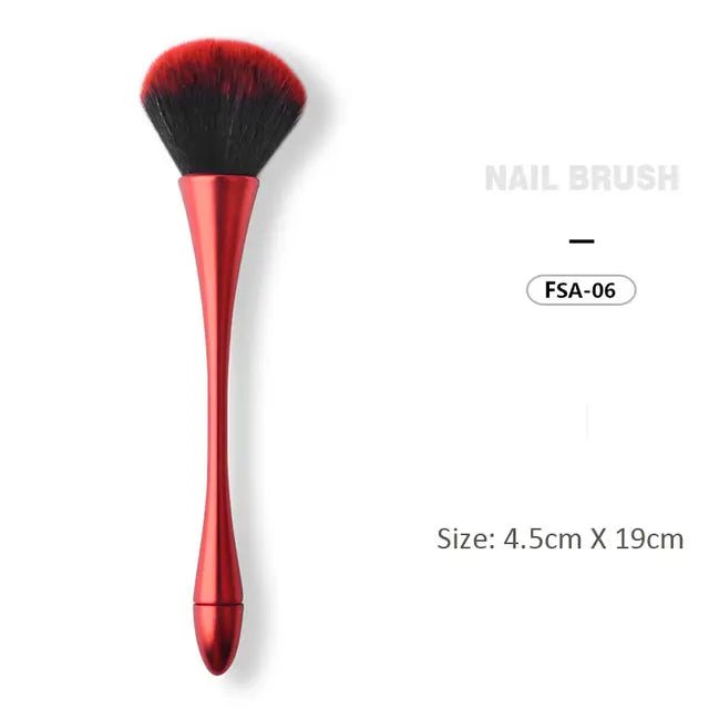 Soft Nail Dusting Brush - DTK Nail Supply
