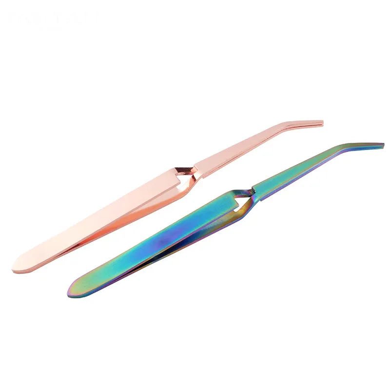 Stainless Steel Nail Shaping Tweezers - DTK Nail Supply