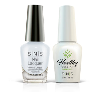  SNS Gel Nail Polish Duo - SY20 - Nude, White Colors by SNS sold by DTK Nail Supply
