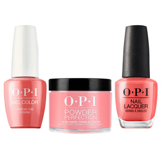  OPI 3 in 1 - T89 Tempura-ture is Rising! - Dip, Gel & Lacquer Matching by OPI sold by DTK Nail Supply