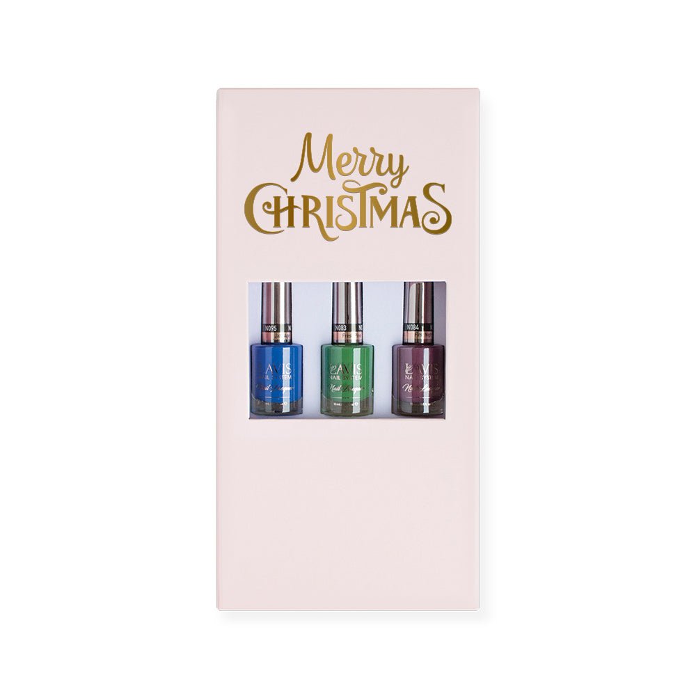 THE ESSENTIALS - Lavis Holiday Nail Lacquer Collection: 083; 084; 086; 093; 094; 095; 100; 102; 105 - DTK Nail Supply