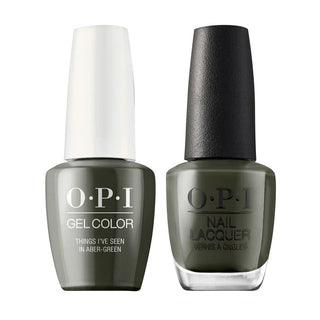  OPI Gel Nail Polish Duo - U15 Things I've Seen In Aber-green by OPI sold by DTK Nail Supply