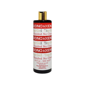  DND 600 No Cleanse Needed Top Gel Refill size 16oz (500ml) by DND - Daisy Nail Designs sold by DTK Nail Supply