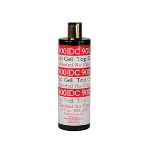  DND DC Top Gel No Cleanser Needed 900 - Refill size 16oz (500ml) by DND DC sold by DTK Nail Supply