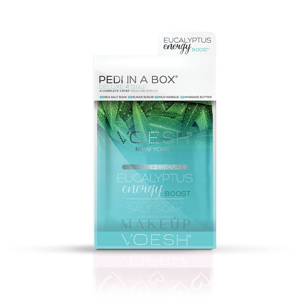 VOESH - CASE OF 50 Pedi a Box (4 Step) - EUCALYPTUS - DTK Nail Supply