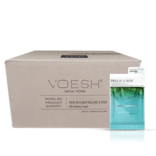 VOESH - CASE OF 50 Pedi a Box (4 Step) - EUCALYPTUS - DTK Nail Supply