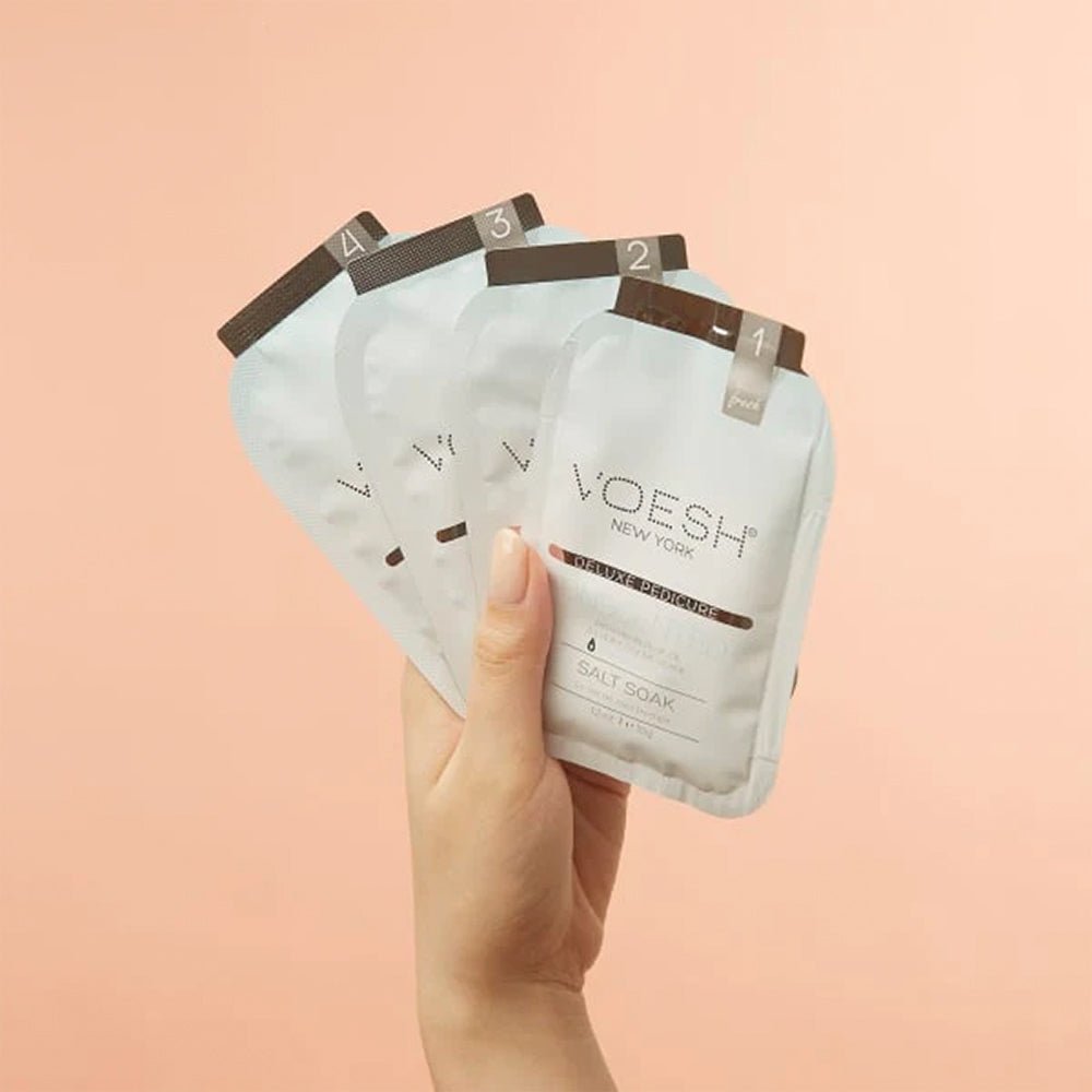 VOESH - CASE OF 50 Pedi a Box (4 Step) - UNSCENTED - DTK Nail Supply