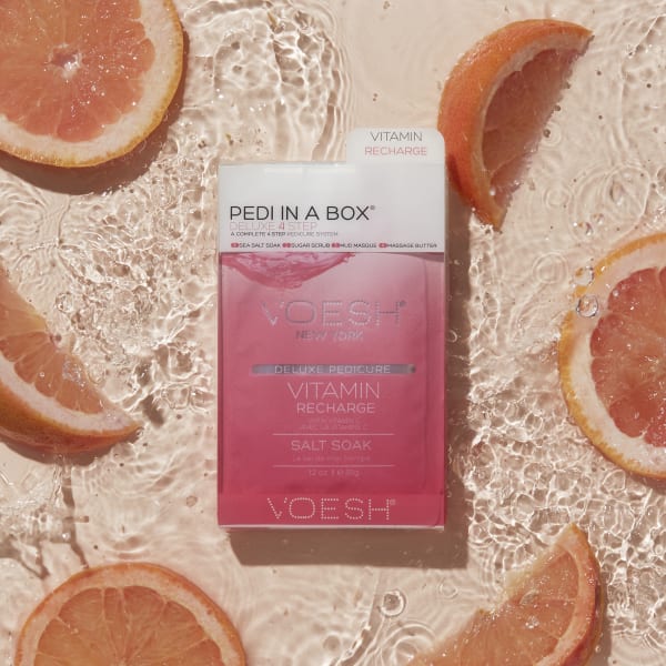 VOESH - CASE OF 50 Pedi a Box (4 Step) - VITAMIN - DTK Nail Supply