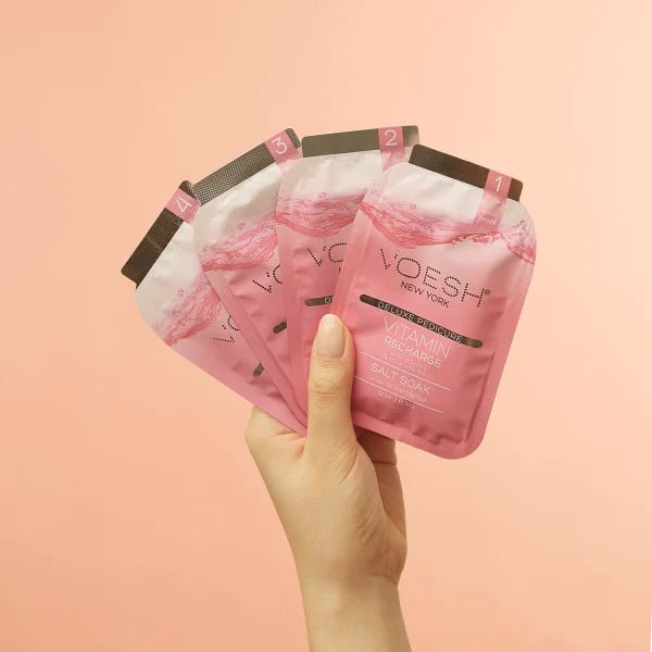 VOESH - CASE OF 50 Pedi a Box (4 Step) - VITAMIN - DTK Nail Supply