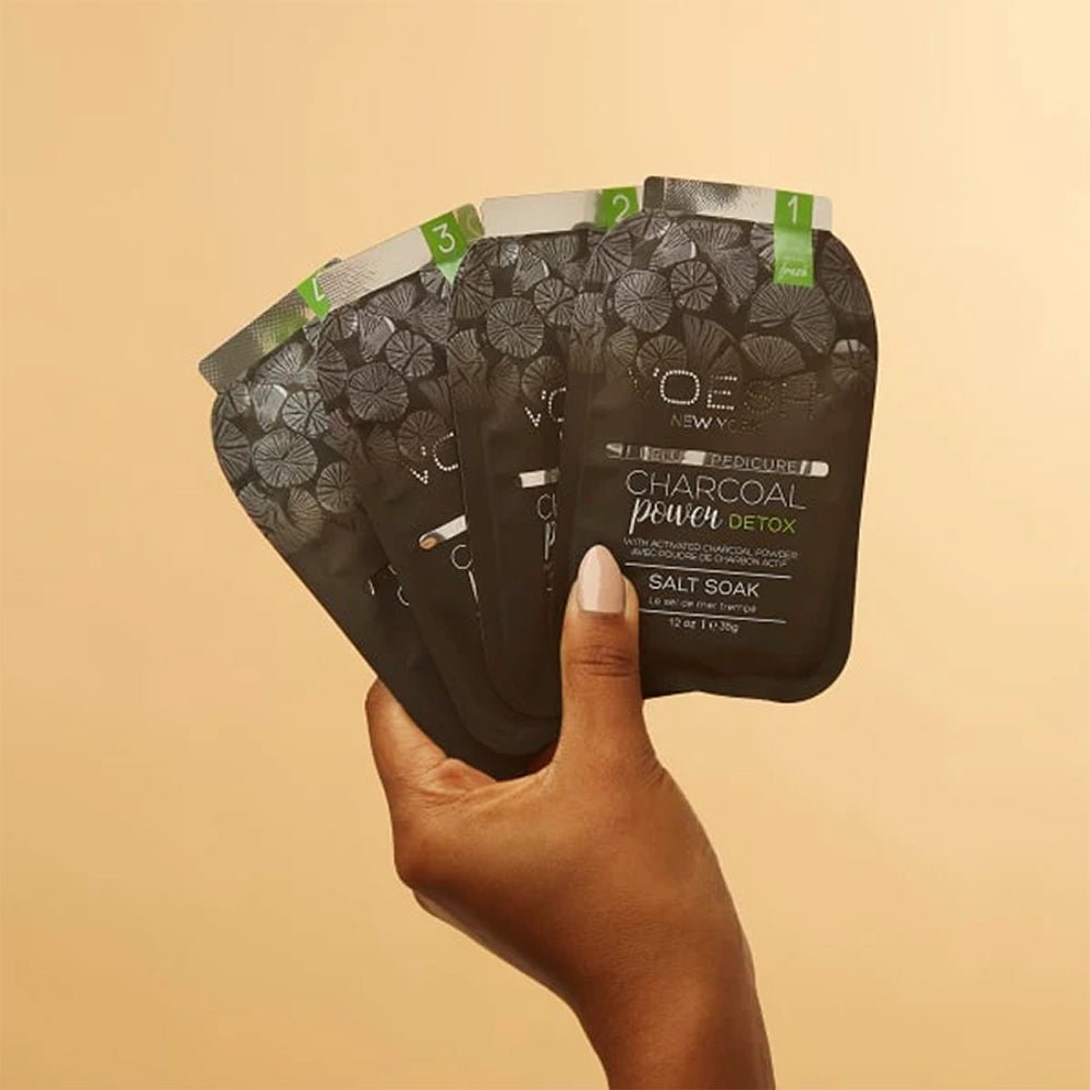 VOESH Pedicure - Charcoal - DTK Nail Supply