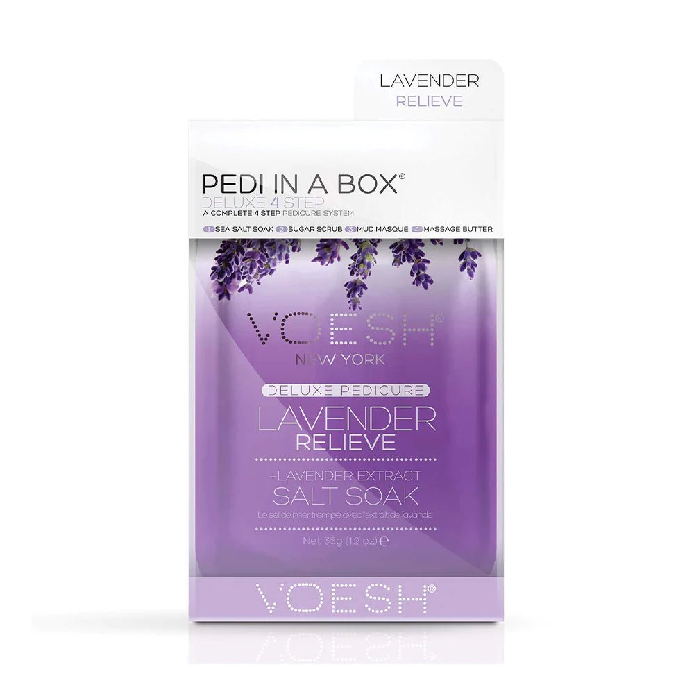VOESH Pedicure - LAVENDER RELIEVE - DTK Nail Supply