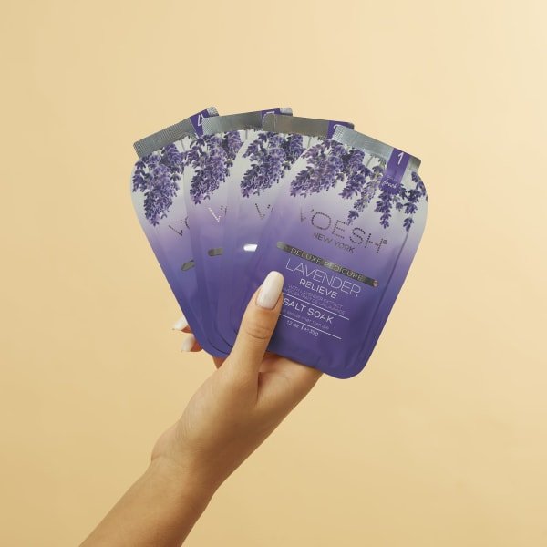 VOESH Pedicure - LAVENDER RELIEVE - DTK Nail Supply