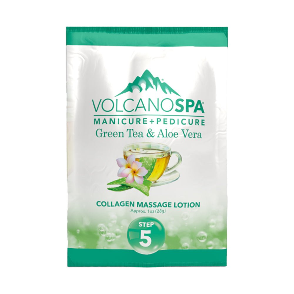 Volcano Spa - Green Tea and Aloe Vera (6 step) - DTK Nail Supply