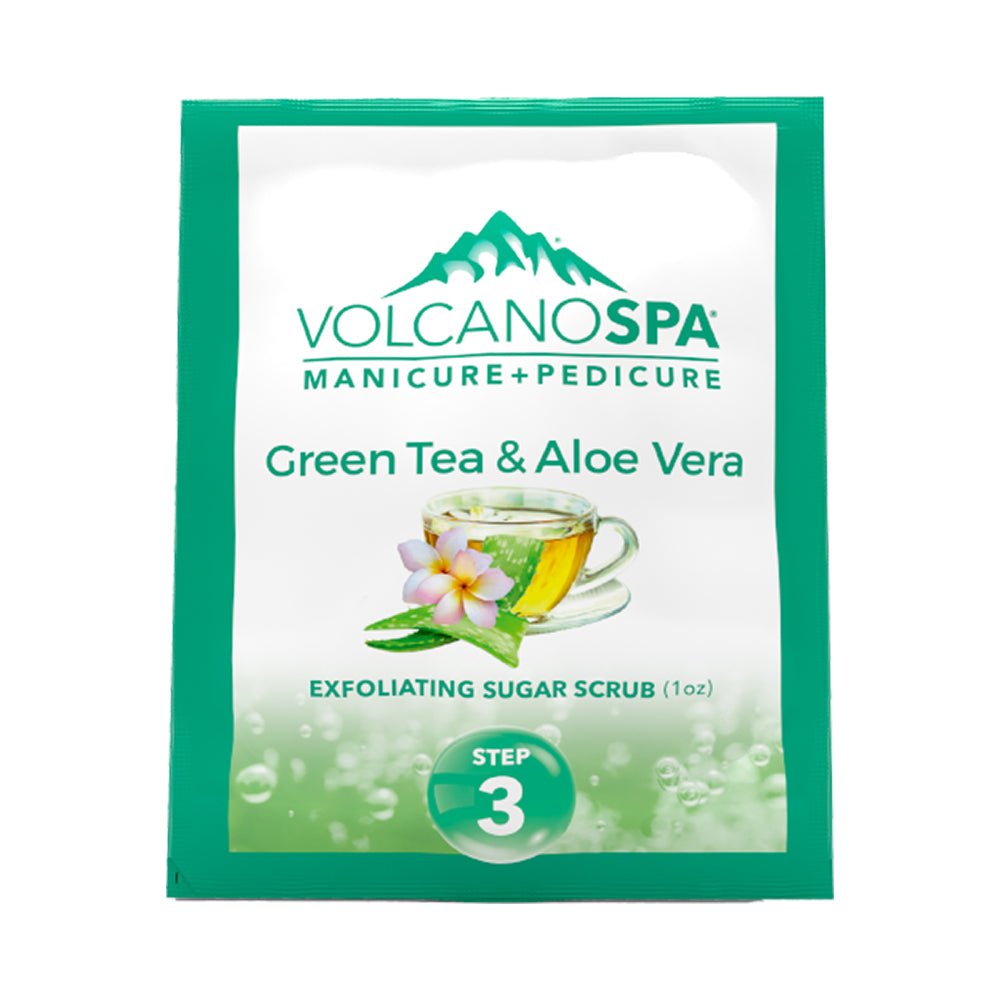 Volcano Spa - Green Tea and Aloe Vera (6 step) - DTK Nail Supply