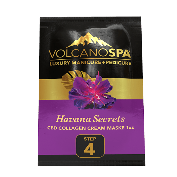Volcano Spa Havana Secrets Pedicure Kit - Pedicure Spa Kit CBD (10 step) - DTK Nail Supply