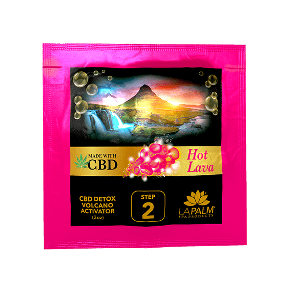 Volcano Spa Hot Lava Pedicure Kit - Pedicure Spa Kit CBD (10 step) - DTK Nail Supply