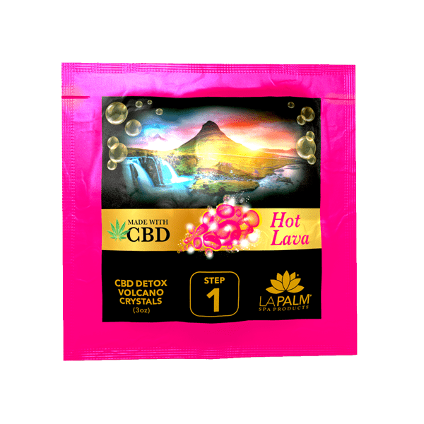 Volcano Spa Hot Lava Pedicure Kit - Pedicure Spa Kit CBD (10 step) - DTK Nail Supply