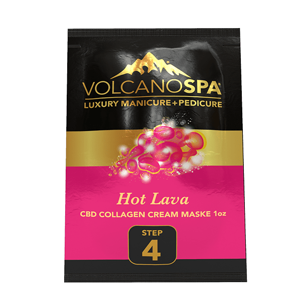 Volcano Spa Hot Lava Pedicure Kit - Pedicure Spa Kit CBD (10 step) - DTK Nail Supply