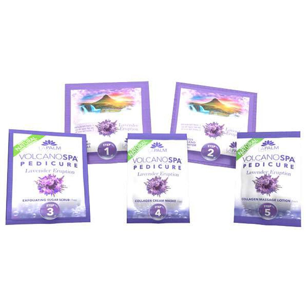 Volcano Spa - Lavender Eruption (6 step) - DTK Nail Supply