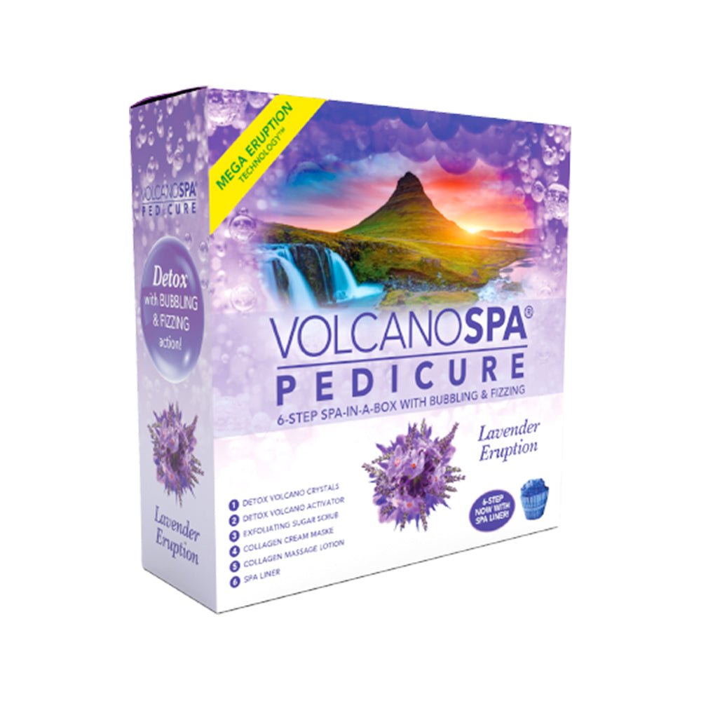 Volcano Spa - Lavender Eruption (6 step) - DTK Nail Supply