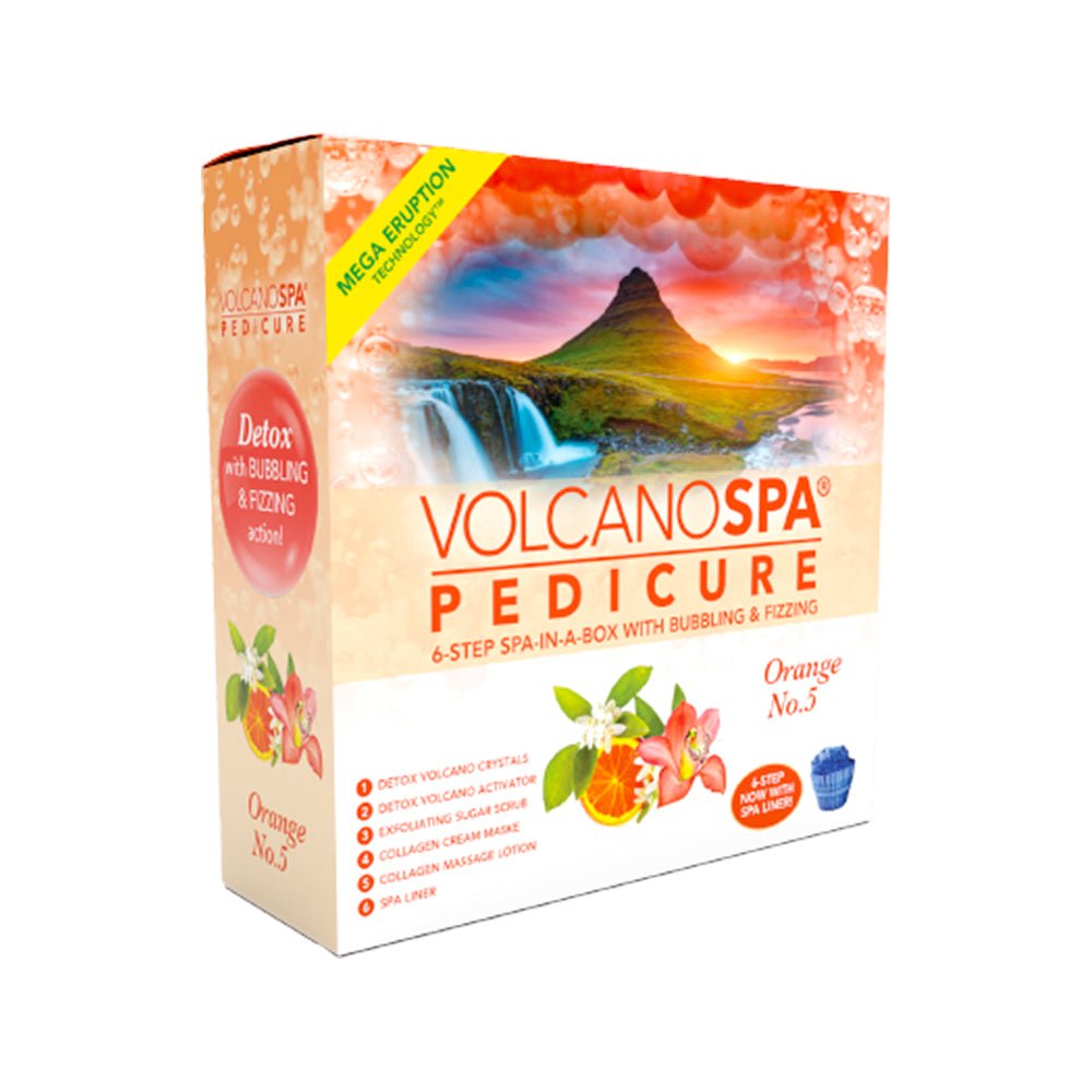 Volcano Spa - Orange No. 5 (6 step) - DTK Nail Supply