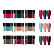 WINTER MOOD - LDS Holiday Dipping Powder Collection (1oz) : 007, 029, 030, 031, 032, 033, 094, 121, 122 - DTK Nail Supply