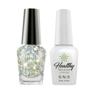  SNS Gel Nail Polish Duo - WW05 Glitter Colors by SNS sold by DTK Nail Supply