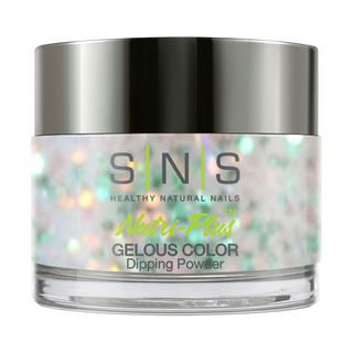  SNS Dipping Powder Nail - WW19 - First Frost - Glitter, Multi Colors by SNS sold by DTK Nail Supply