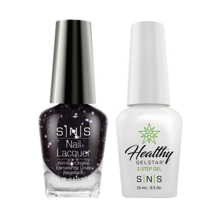  SNS Gel Nail Polish Duo - WW20 Purple, Glitter Colors by SNS sold by DTK Nail Supply