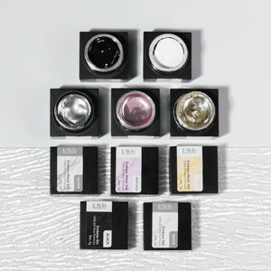  Set Emboss Gel Polish Nail Art 5 Colors - 0.5oz by LAVIS NAILS ART sold by DTK Nail Supply